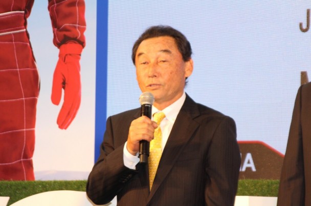 全日本レースプロモーションの中嶋悟取締役社長
