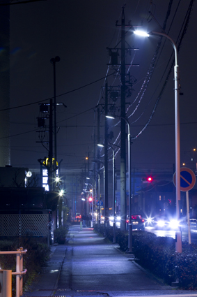「清須市へＬＥＤ防犯灯を寄贈」