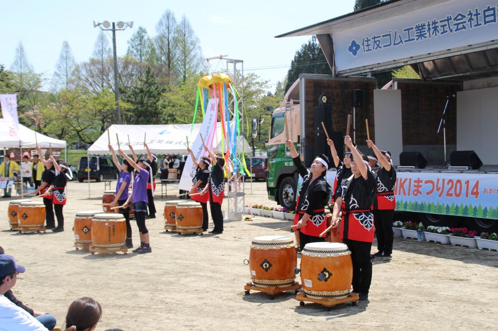 和太鼓のパフォーマンス