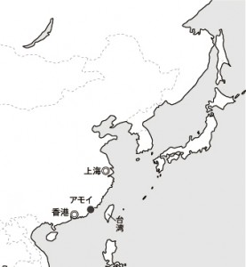 アモイ地図