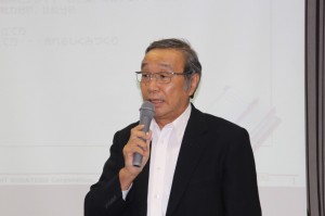 矢島人材育成部会長のあいさつ