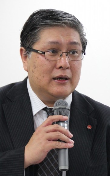 説明を行う伊藤社長