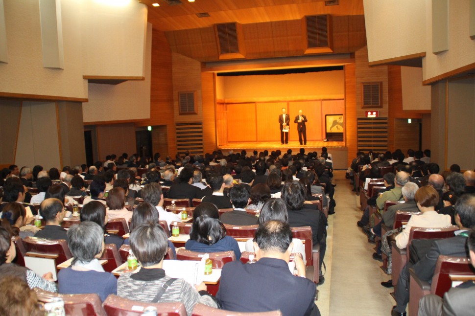 盛り上がった抽選会