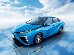 トヨタの燃料電池自動車「MIRAI」