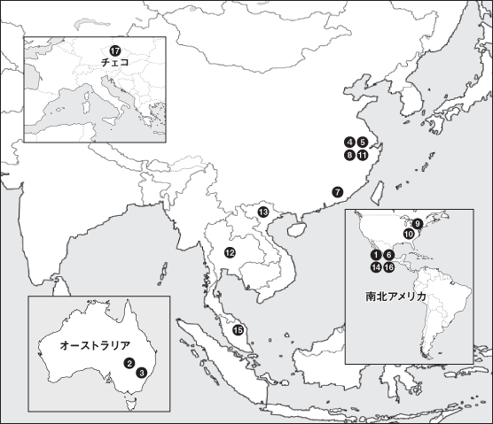 海外進出企業地図