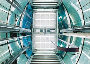 エレベーターの吸音対策に採用されたバソテクト