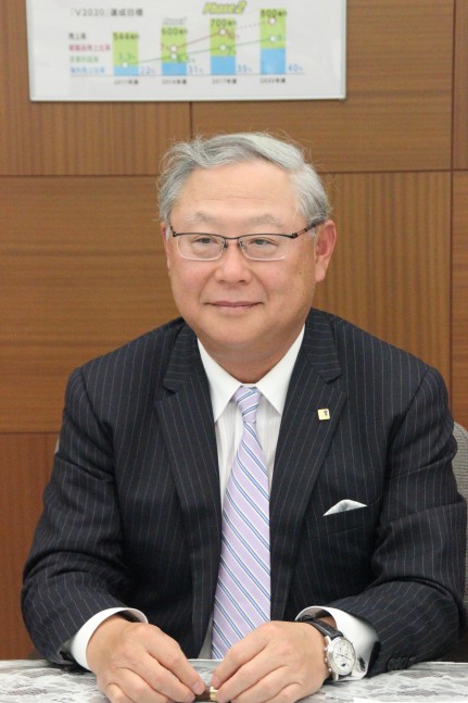 新田元庸 代表取締役社長