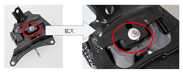 新たに追加した柱状構造