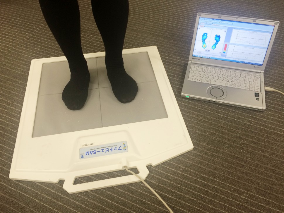 足圧分布測定器「フットビューSAM」