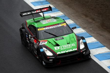 SUPER GT／GT500第4戦で優勝した「KONDO RACING」の「NISSAN GT-R」（2015年）