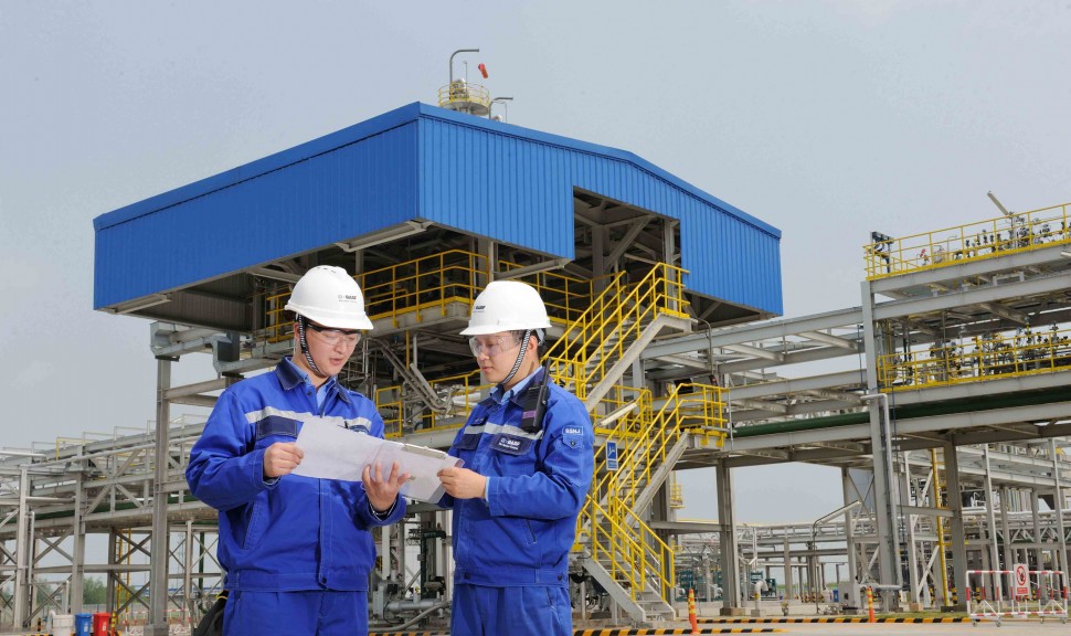 BASFが中国・南京に新設した特殊アミン工場