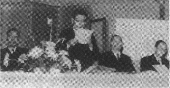 日本合成ゴム設立総会（1957年）