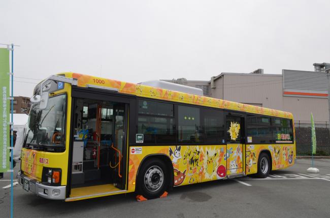 三重交通の大型電気バス