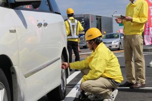 タイヤ空気圧管理の重要性を呼びかけた