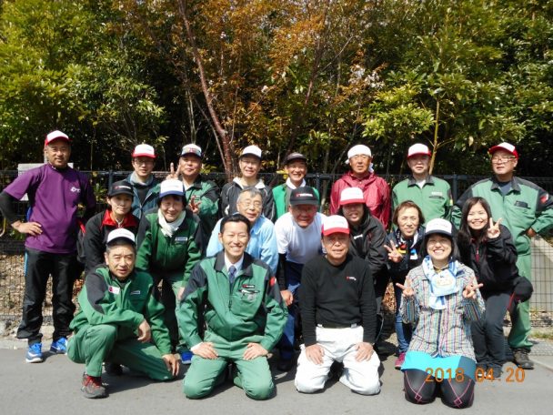 植樹祭に参加したメンバー