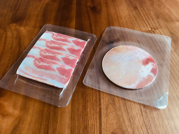 加工肉の環境対応型包装例