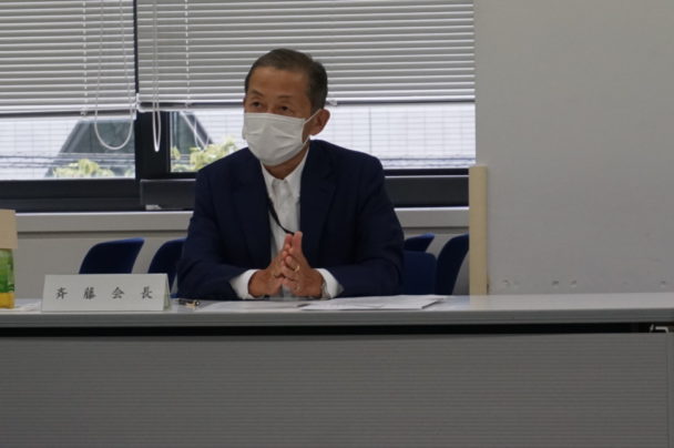 斉藤会長「需要底堅く伸長」　塩ビ工業会が記者会見開く　