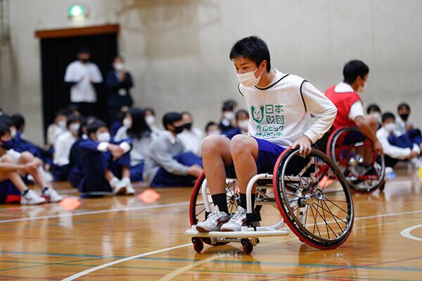 パラスポーツ体験型出前授業②