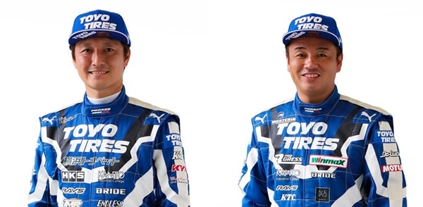 川畑選手(左)、藤野選手(右)