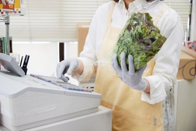 「No・940抗菌手袋」使用例