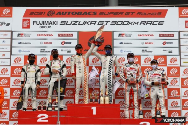 ＧＴ３００クラスで上位独占　横浜ゴムのアドバン装着車