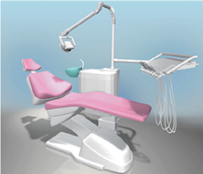医療機器外装　歯科治療機