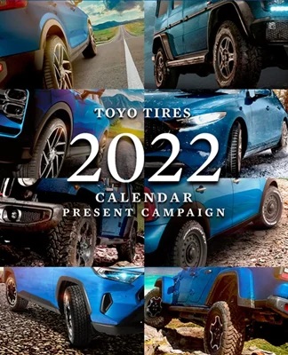 ２０２２年版カレンダー　ＴＯＹＯ　ＴＩＲＥ制作