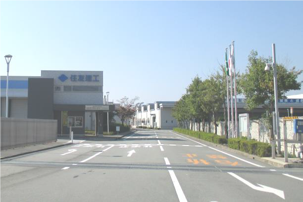 自動車用ゴムホースを製造する松阪事業所