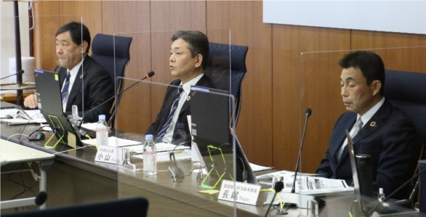 機関投資家向けのESG説明会の様子