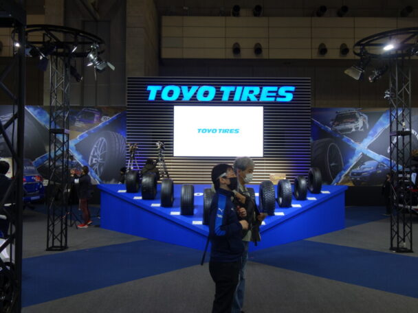 ＴＯＹＯ　ＴＩＲＥＳのブース