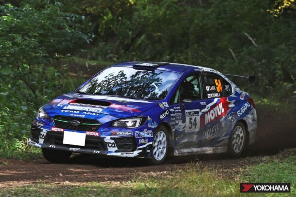 新井敏弘選手／田中直哉選手の「富士スバル AMS WRX STI」（2021年）