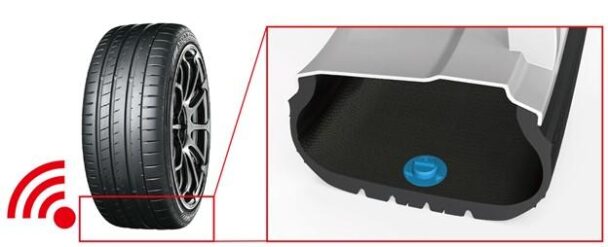 横浜ゴムが摩耗検知技術開発　タイヤ内面貼付け型センサー