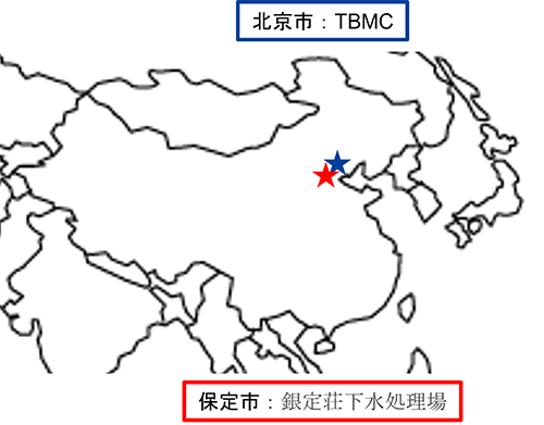 プラント及びTBMC所在地