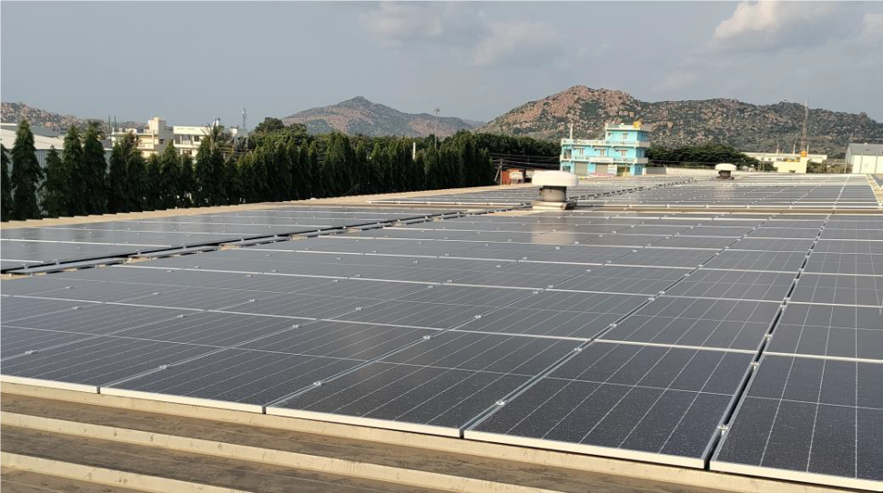 インド子会社に太陽光発電設備を導入