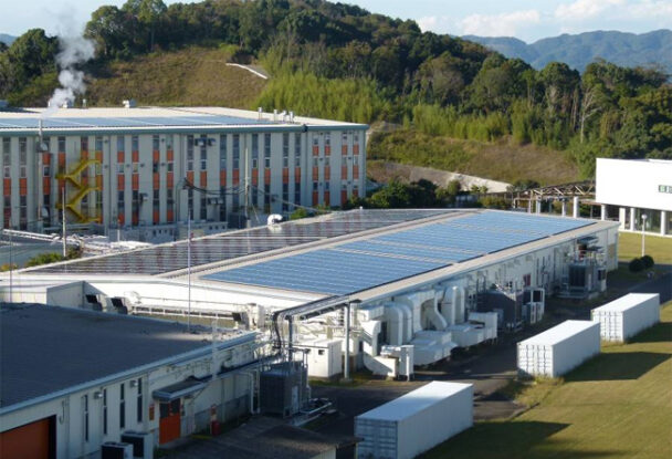 太陽光発電設備の設置完了　バンドー化学和歌山工場
