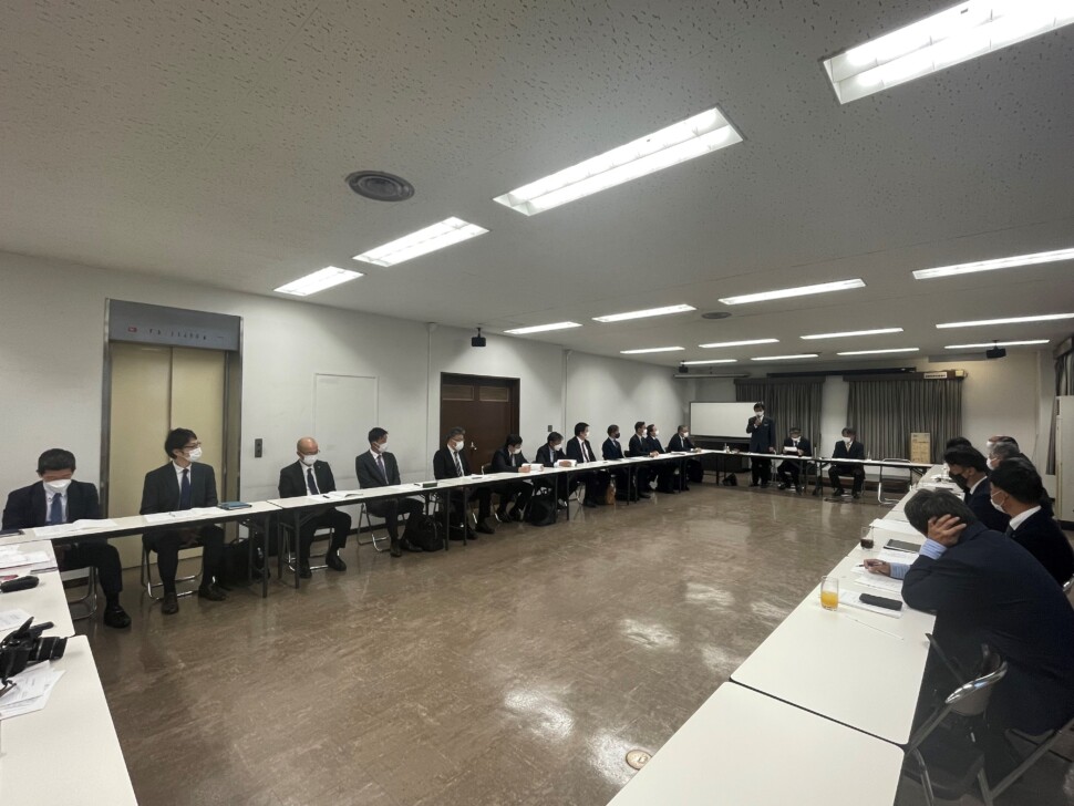 ホース商工懇談会 の様子