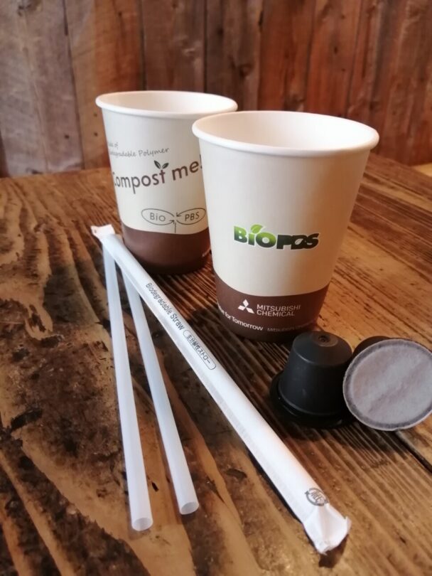 バイオプラスチック特集　三菱ケミカルグループ　ＢｉｏＰＢＳで資源循環を推進　フォゼアスのＰＲにも注力