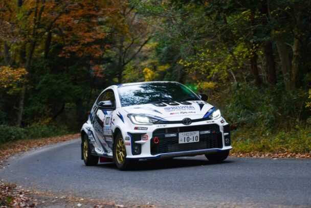 〈TOYOTA GAZOO Racing Rally Challenge〉AkiHATANO選手／小倉輝選手「HAL GRヤリス-ORC」（2022年）