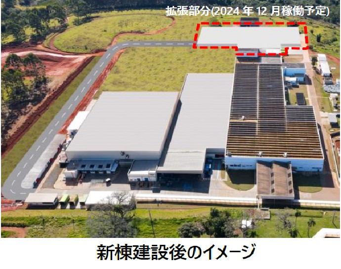 新棟建設後のイメージ