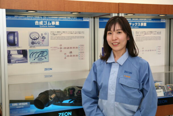 活躍するリケジョ012　日本ゼオン　小池清香さん