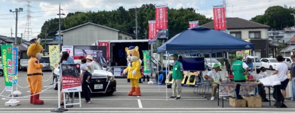 ＴＯＹＯ　ＴＩＲＥが交通安全啓発　奈良県警と協働で３度目