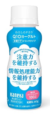 わたしのチカラＱ10ヨーグルト　注意ケア　ドリンクタイプ