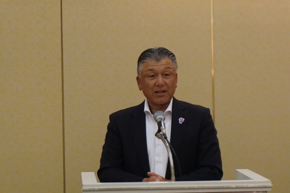 羽渕会長の挨拶
