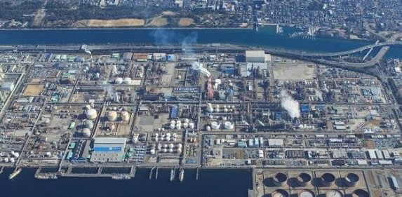 拠点候補地である三井化学大阪工場（大阪府高石市）　三井化学提供