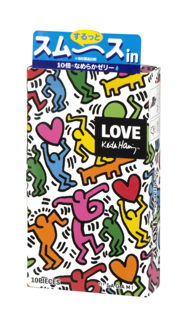 コンドーム特集　相模ゴム工業　「キース・ヘリングスムース」新発売　ゼロゼロワンで値上げを実施
