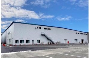 新設した生産設備の外観