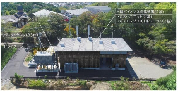 内子龍王バイオマス発電所