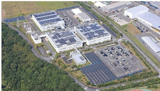太陽光発電設備を追加導入した大分ＡＥ