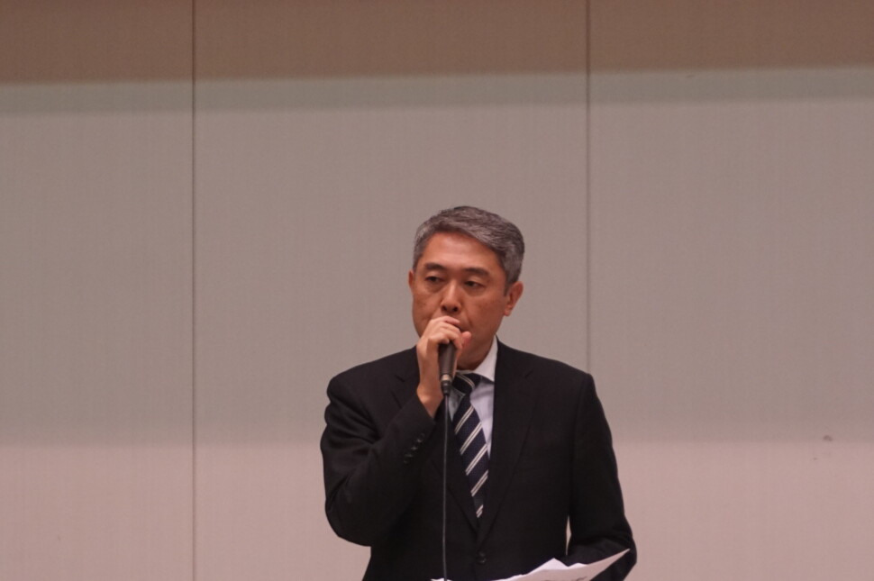 牧野会長の挨拶