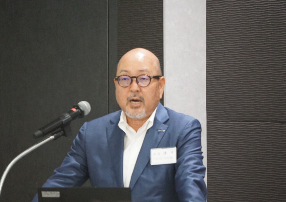 清水会長の挨拶